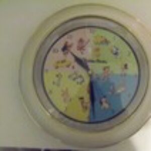 LITTLE GOLDEN BOOK RARE WALL CLOCK